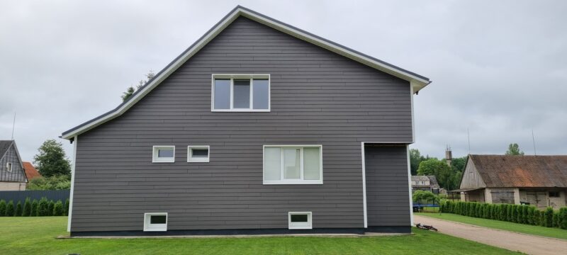 James Hardie cementinės dailylentės medžio imit. 3600x180x8 mm - Image 7