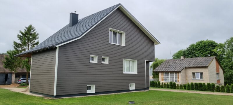 James Hardie cementinės dailylentės medžio imit. 3600x180x8 mm - Image 9