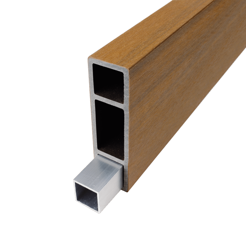 Fiberdeck Brise soleil aliuminio sutvirtinimas 385 cm  30x30 mm - Image 2