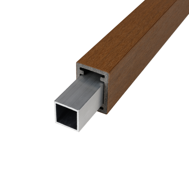 Fiberdeck Brise soleil aliuminio sutvirtinimas 385 cm  30x30 mm
